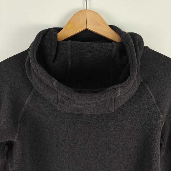 Nike Hypernatural Therma Fit Hoodie Women’s Dark Gray Knit Pullover Size M - Picture 7 of 10
